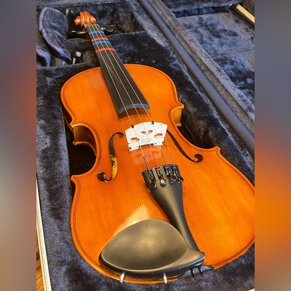 Samuel Eastman VL100 4/4 orchestra violin with hard case bow rosin etc. - Picture 3 of 15